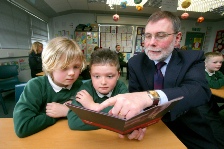 Ian Paisley, DUP at Seagate Young Innovators.